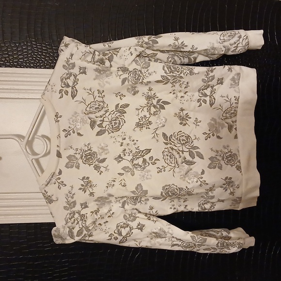 Rachel Zoe Cream Floral Top - Picture 3 of 3